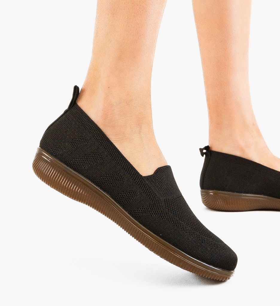 Espadrile Dama Pepper Negre - Confort Casual