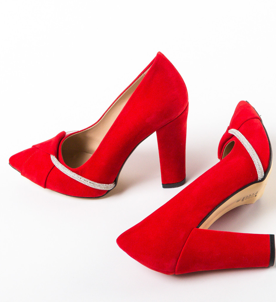 Pantofi cu Toc Roka Rosii - Eleganță și Stil - imagine 7