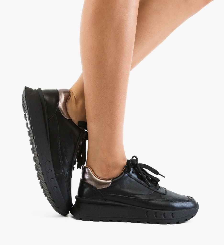 Sneakers Dama Myrya Negri | Confort și Stil Sport