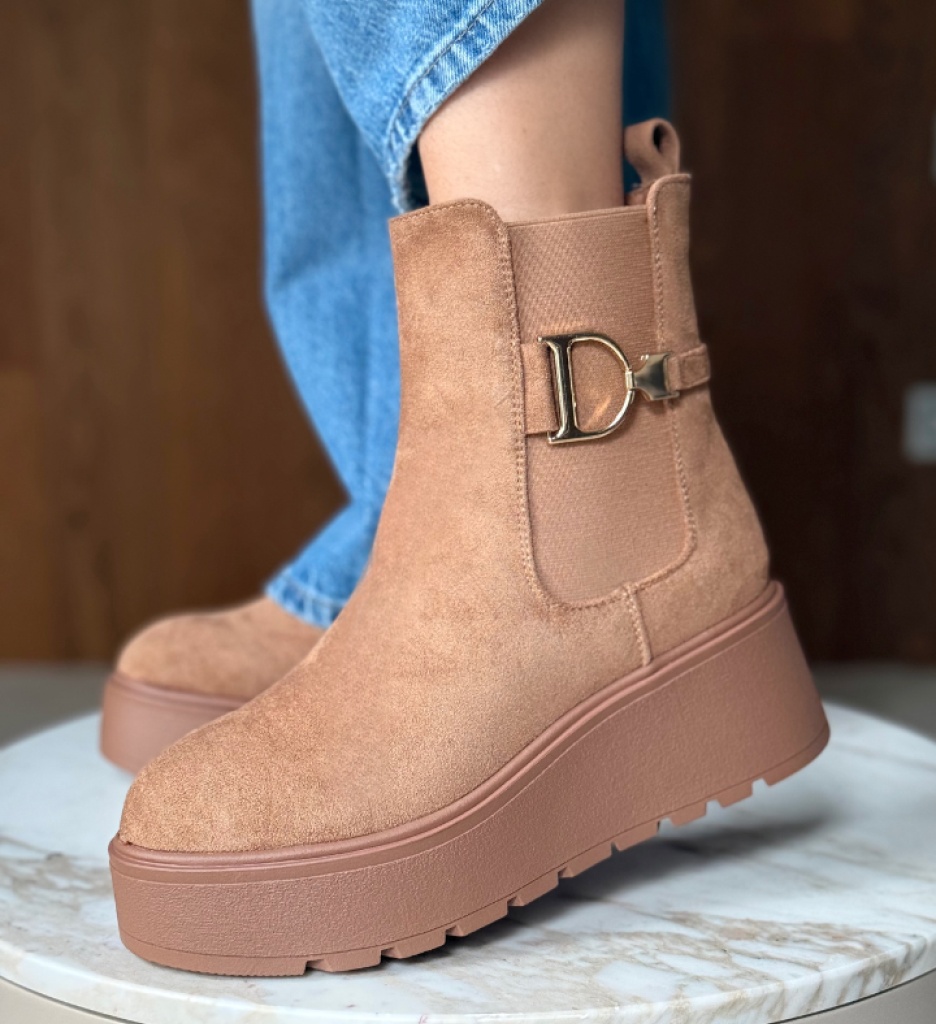 Ghete Dama Neba Camel | Confort si Eleganta