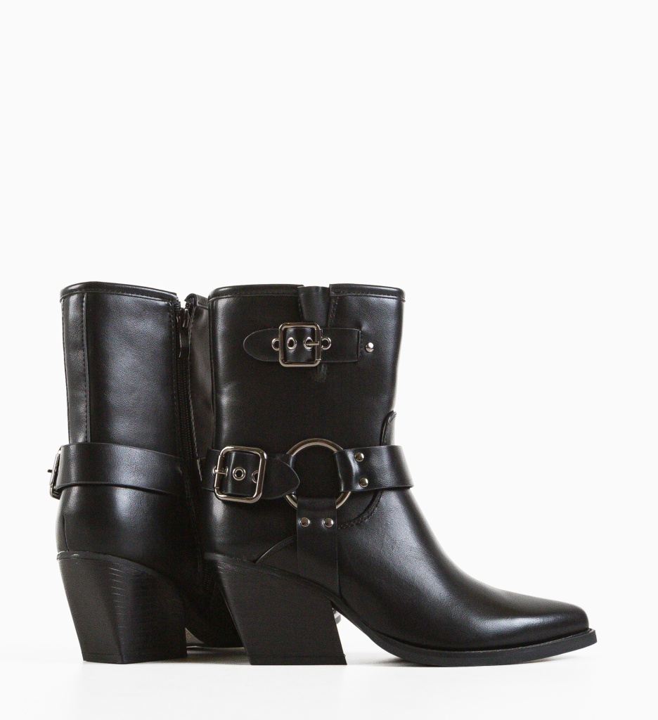 Botine Dama Larvak Negre - Stil Versatil - imagine 6
