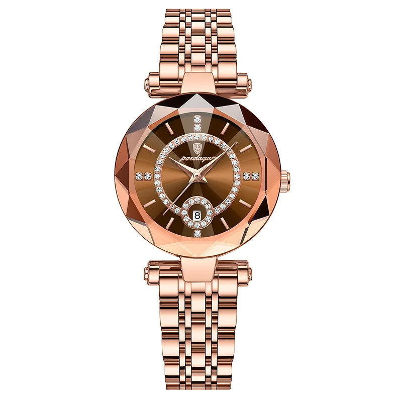Ceas Poedagar Rose Gold Eleganta