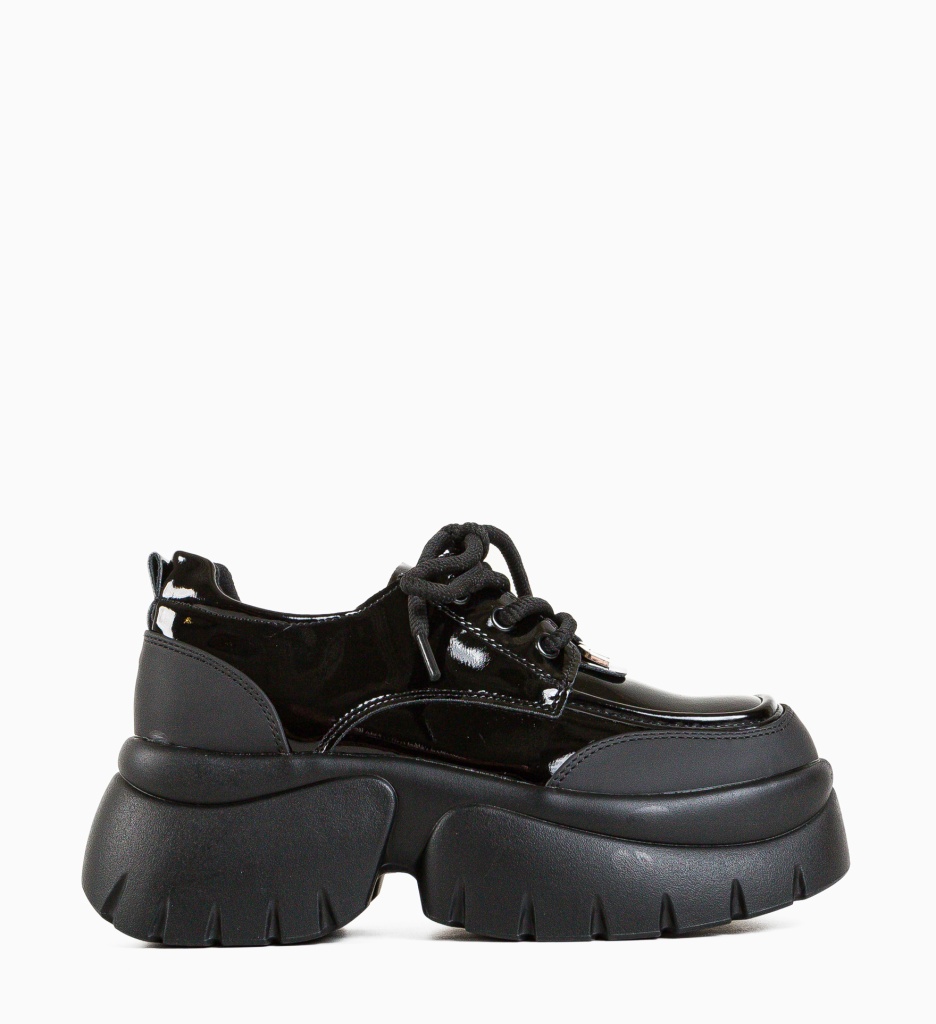 Pantofi Casual Miu Negri | Stil și Confort Zilnic - imagine 3