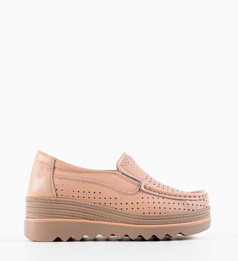 Pantofi Casual Dama Roz Krat - Confort Zilnic - imagine 4