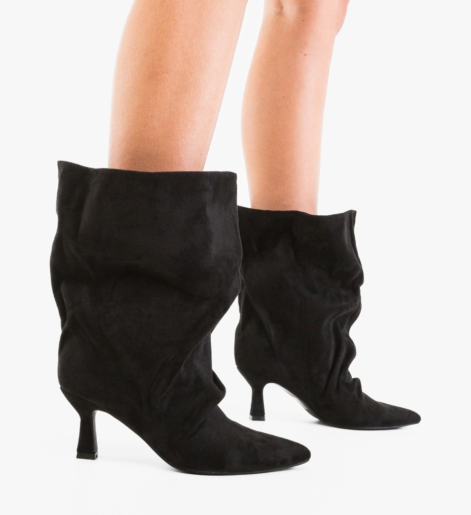 Botine Dama Byson Negre - Elegant - imagine 3