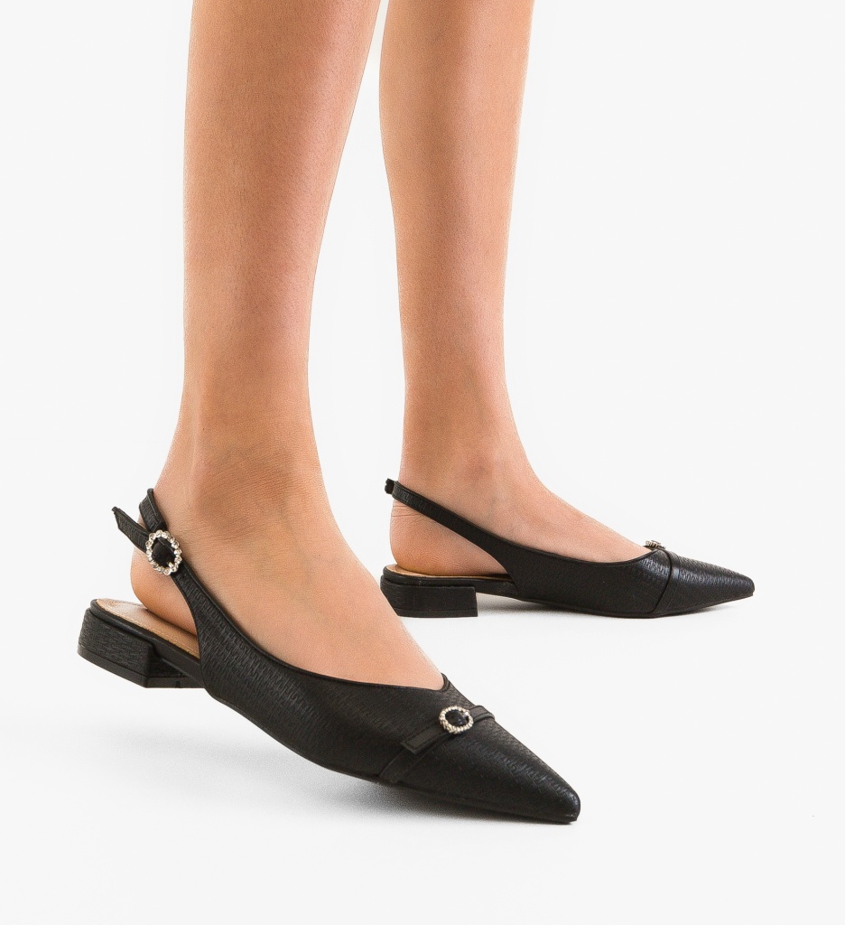 Balerini Dama Seren Negri | Confort și Eleganță - imagine 2