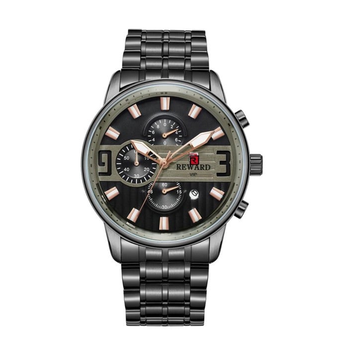 Reward CS1242 - Ceas Barbatesc Elegant Negru