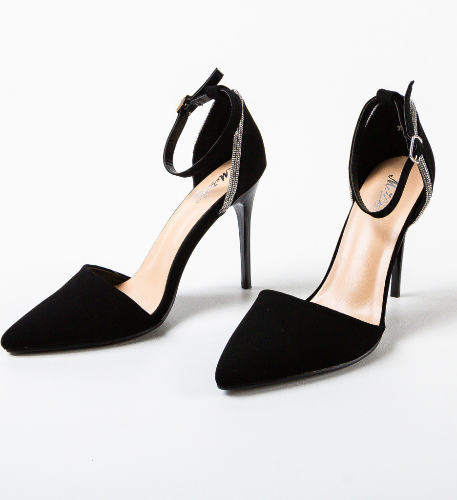 Pantofi cu Toc Orden Negri - Eleganță și Stil - imagine 6