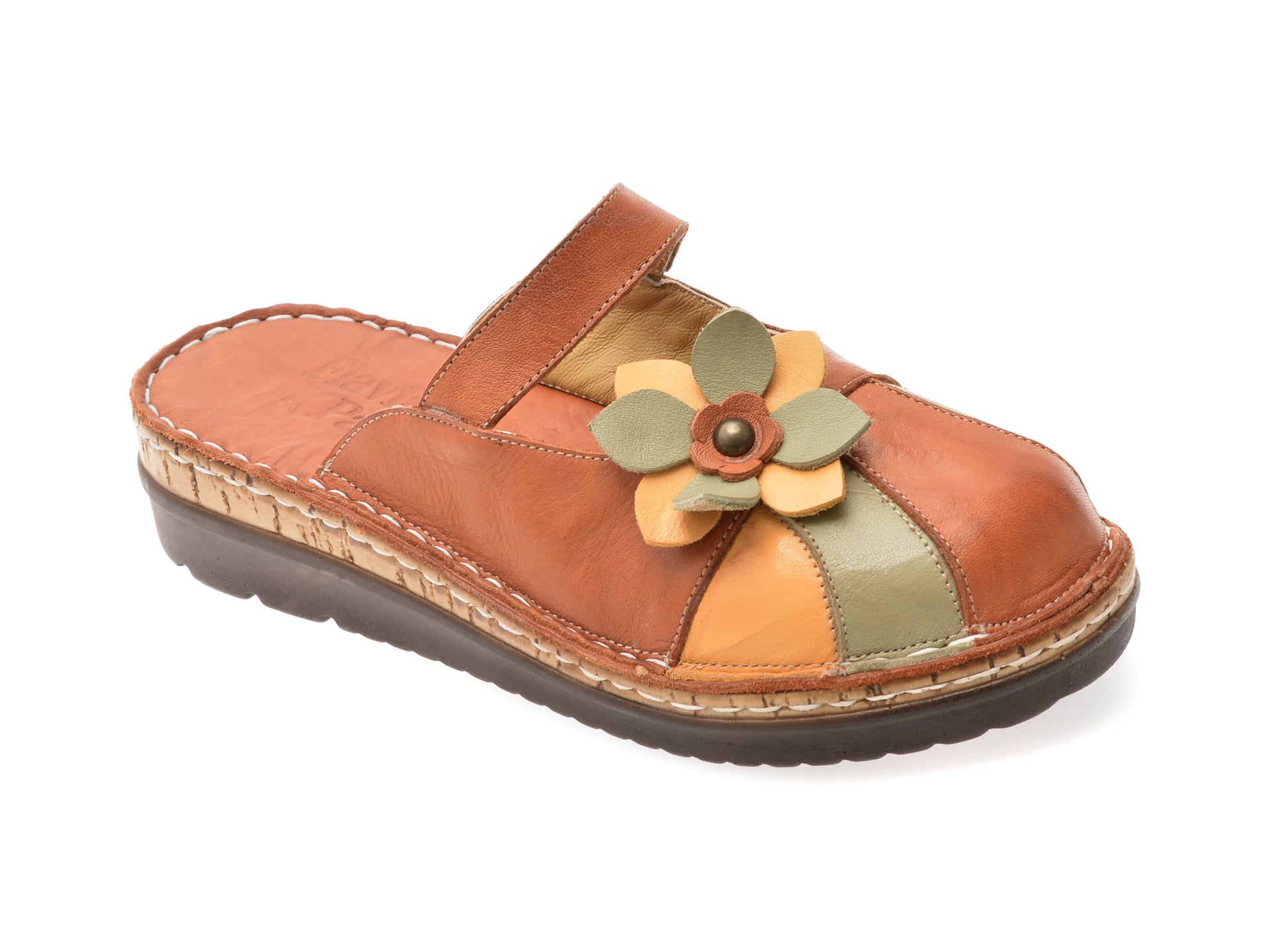 Papuci Flavia Passini Piele Naturală - Confort Premium