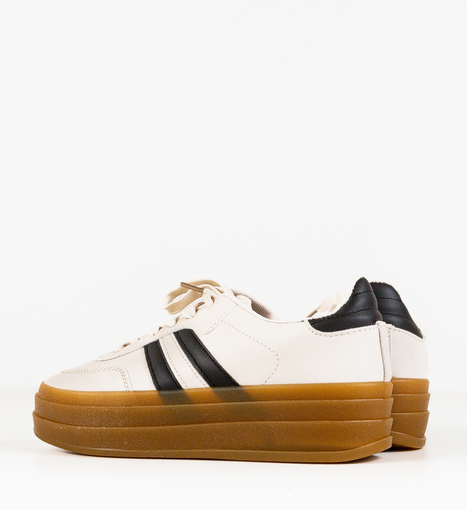 Sneakers Dama Chlebek Bej | Confort și Stil - imagine 7