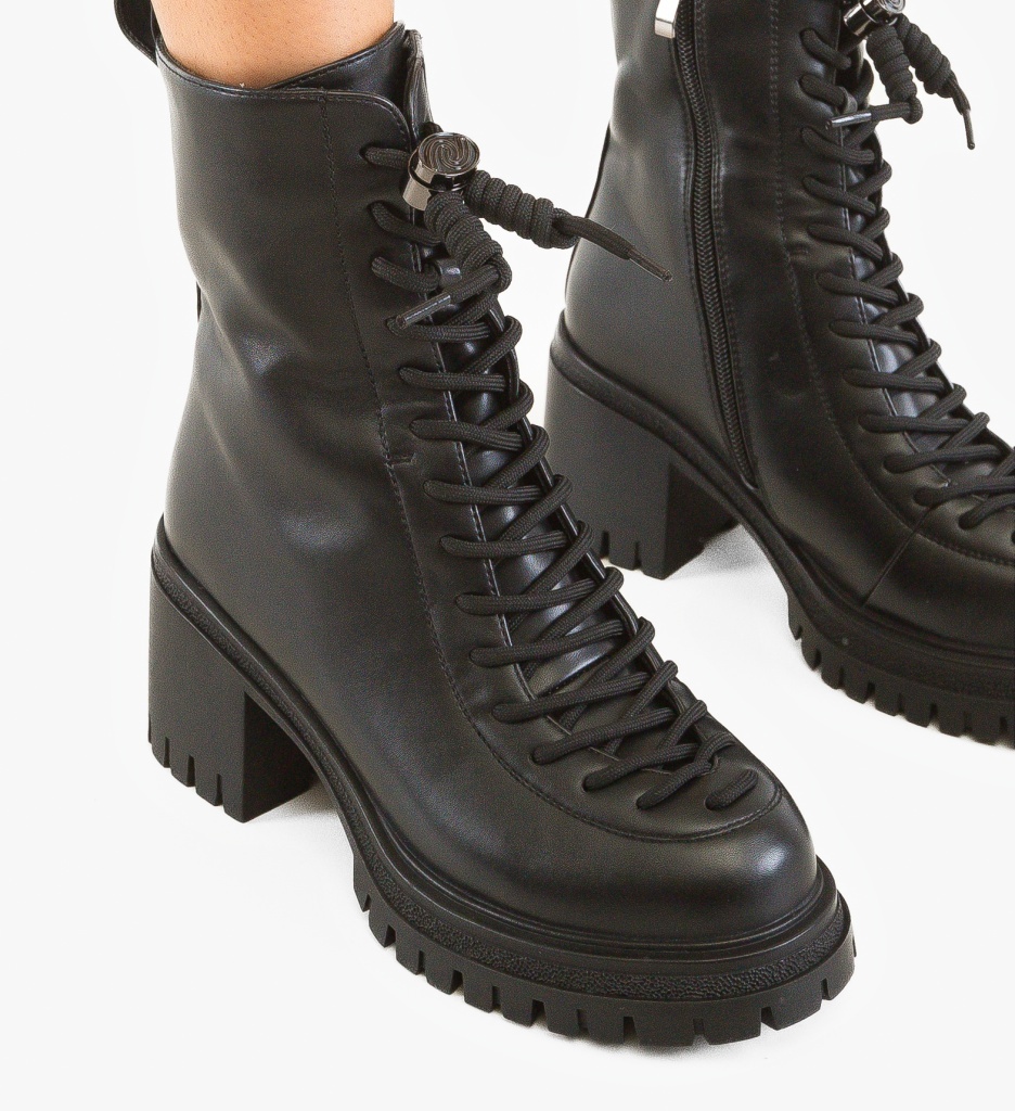 Botine Dama Zambry Negre - Eleganță Pură