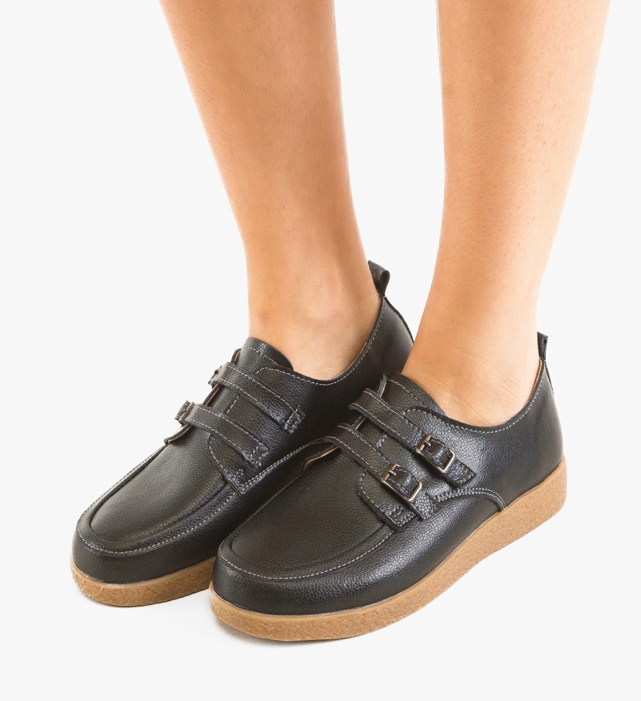 Pantofi Casual Tyche Negri - Confort și Stil