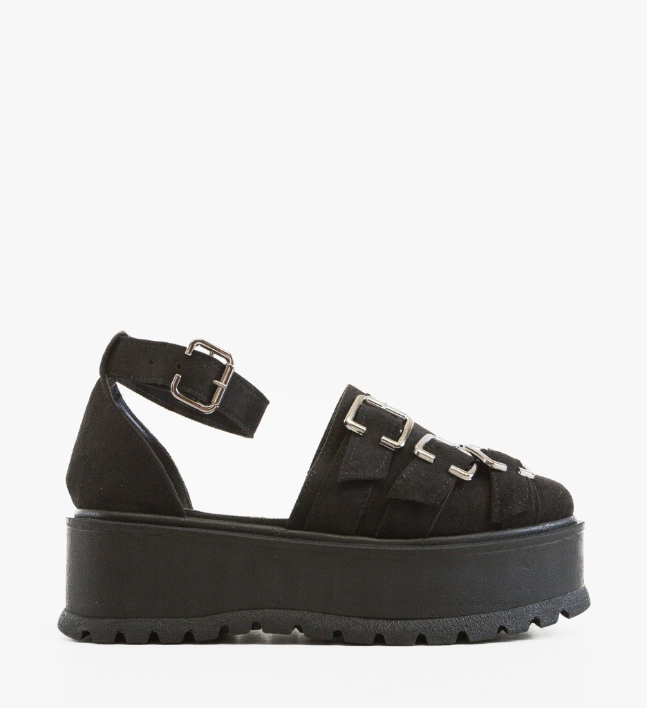 Pantofi Casual Koerel Negri | Confort Stilat - imagine 6