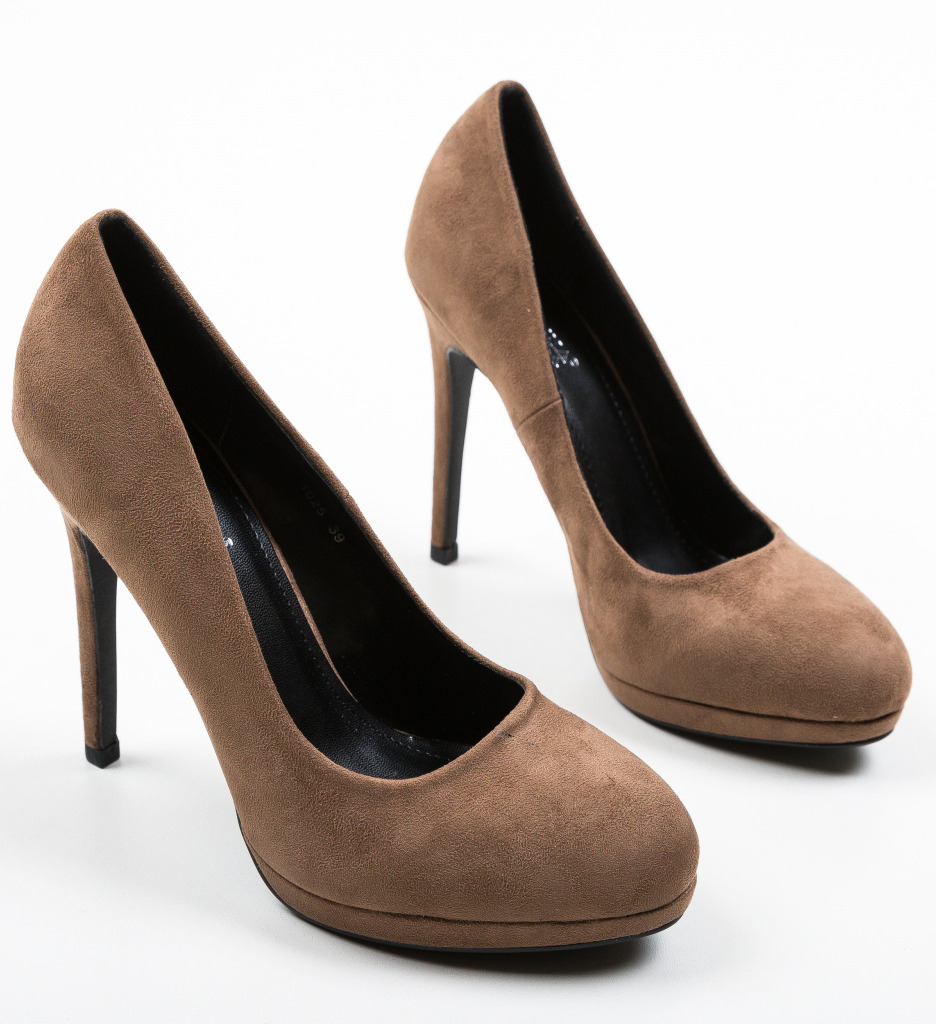 Pantofi cu Toc Zamor Maro – Eleganță și Stil - imagine 4