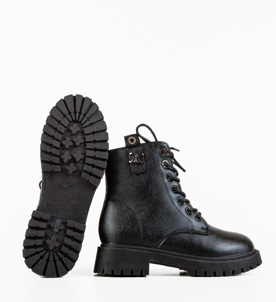 Ghete Dama Pokrut Negre | Eleganță și Stil - imagine 6