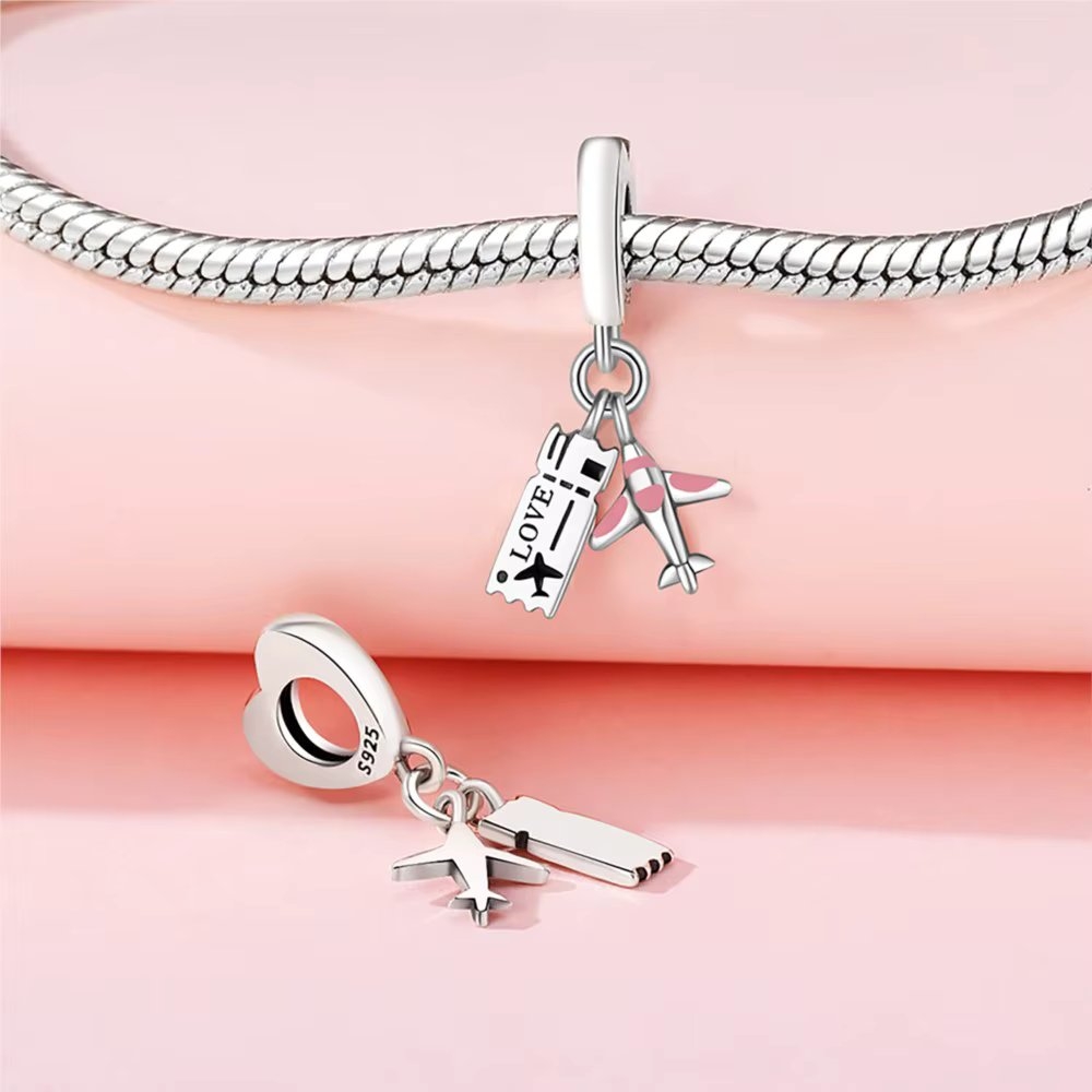 Charm Avion Argint 925 Delis | Design Premium - imagine 3
