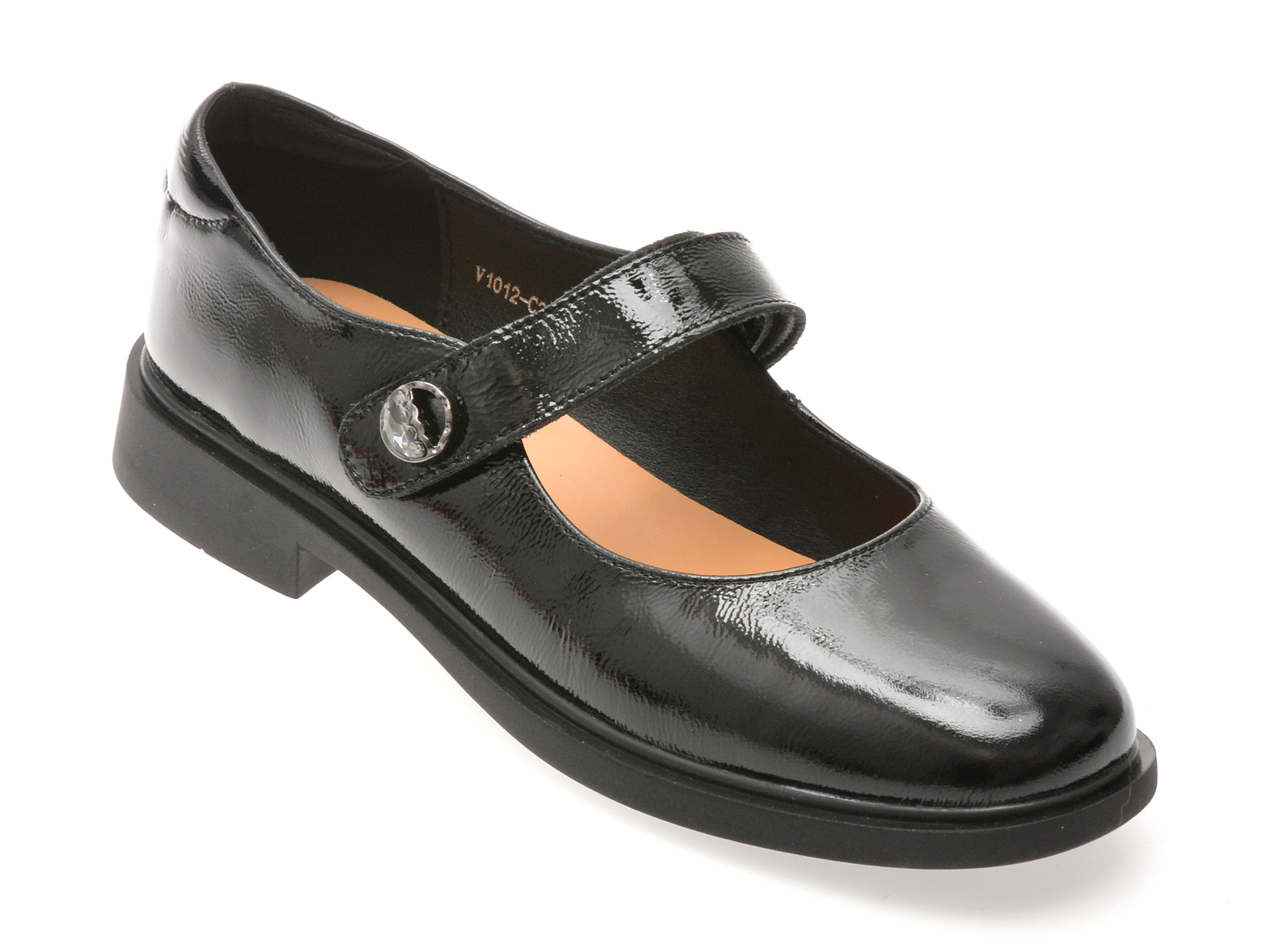 Pantofi GRYXX Negri din Piele Lacuită