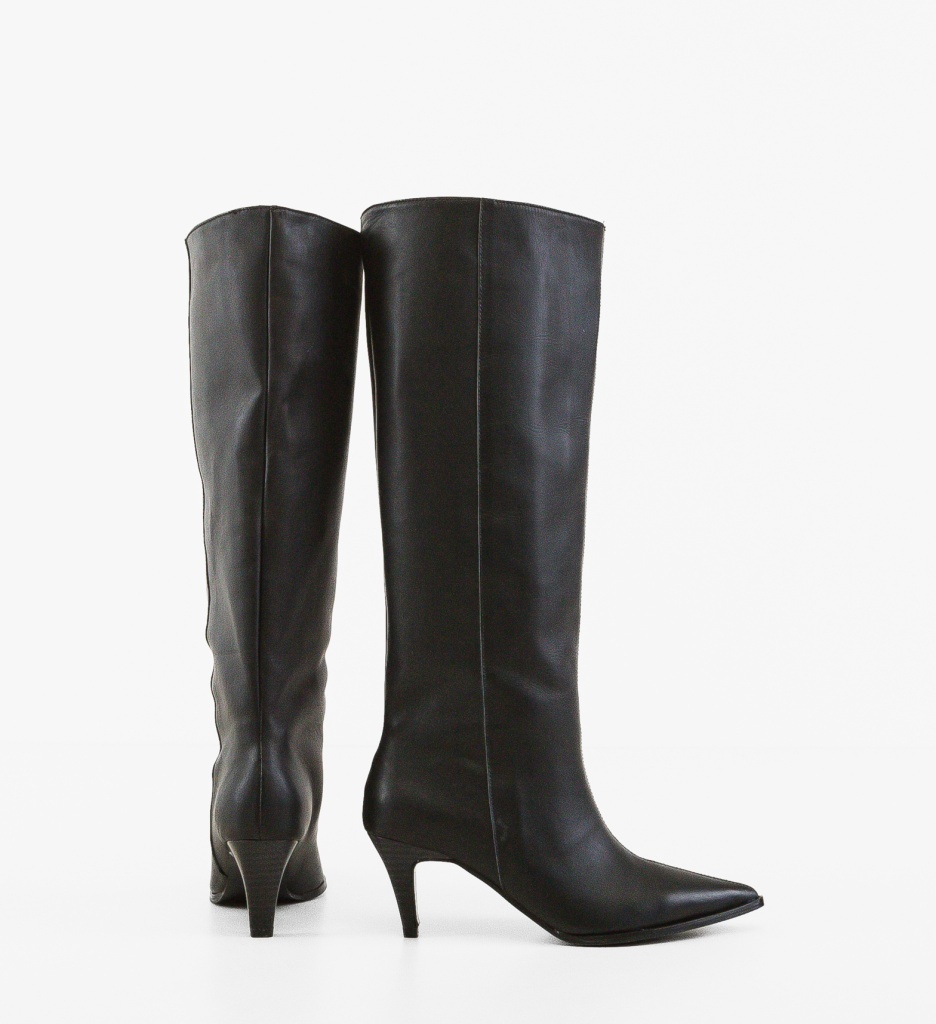 Cizme Dama Kabbe Negre | Eleganta si Stil - imagine 3