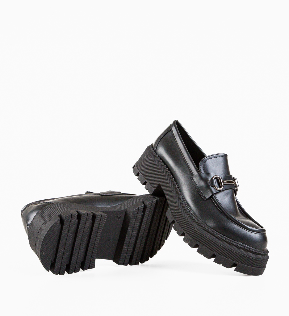 Pantofi Casual Jung Negri - Confort și Stil Zilnic - imagine 7