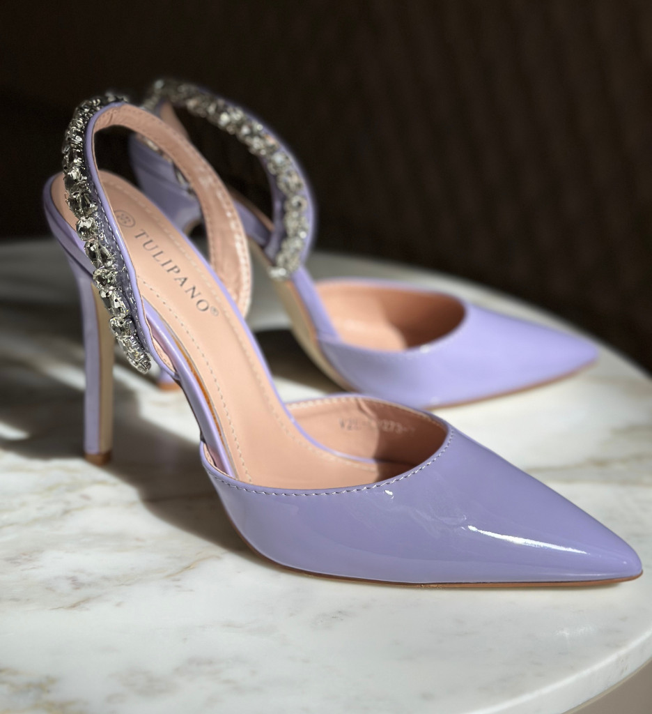 Pantofi Haven Mov cu Toc Eleganți pentru Ocazii Speciale - imagine 3