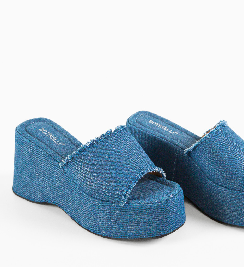 Saboti Albastri Dama - Confort și Eleganță - imagine 5