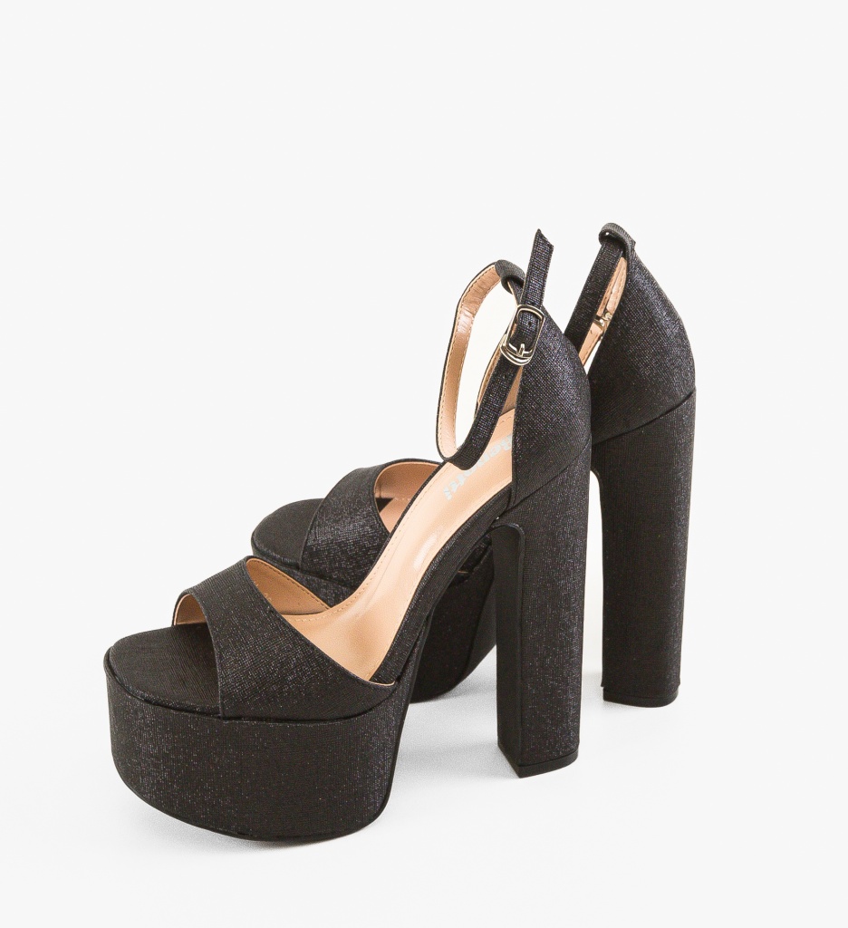 Sandale Vlandia Negre - Eleganță și Stil - imagine 4