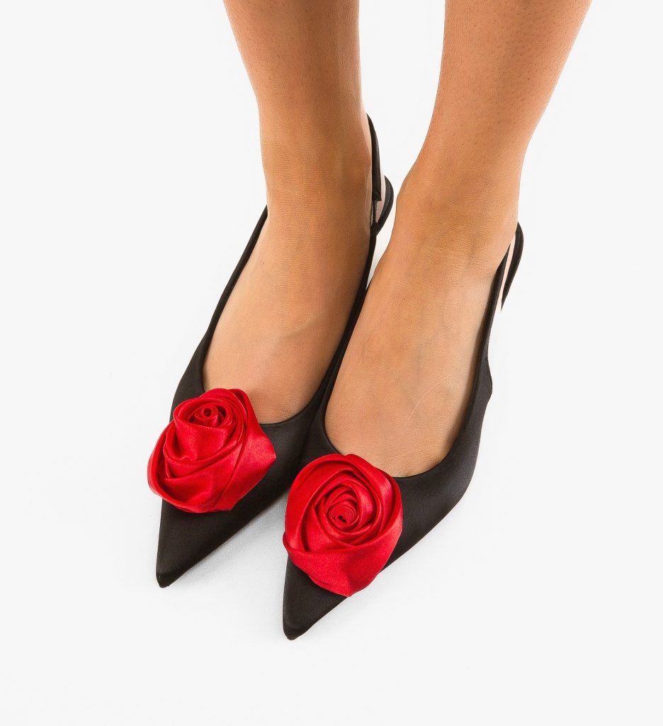 Pantofi Dama Ava Negri cu Toc | Eleganți și Comodi - imagine 5