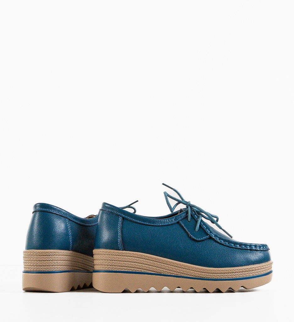 Pantofi Casual Dama Albastre - Confort și Stil - imagine 5