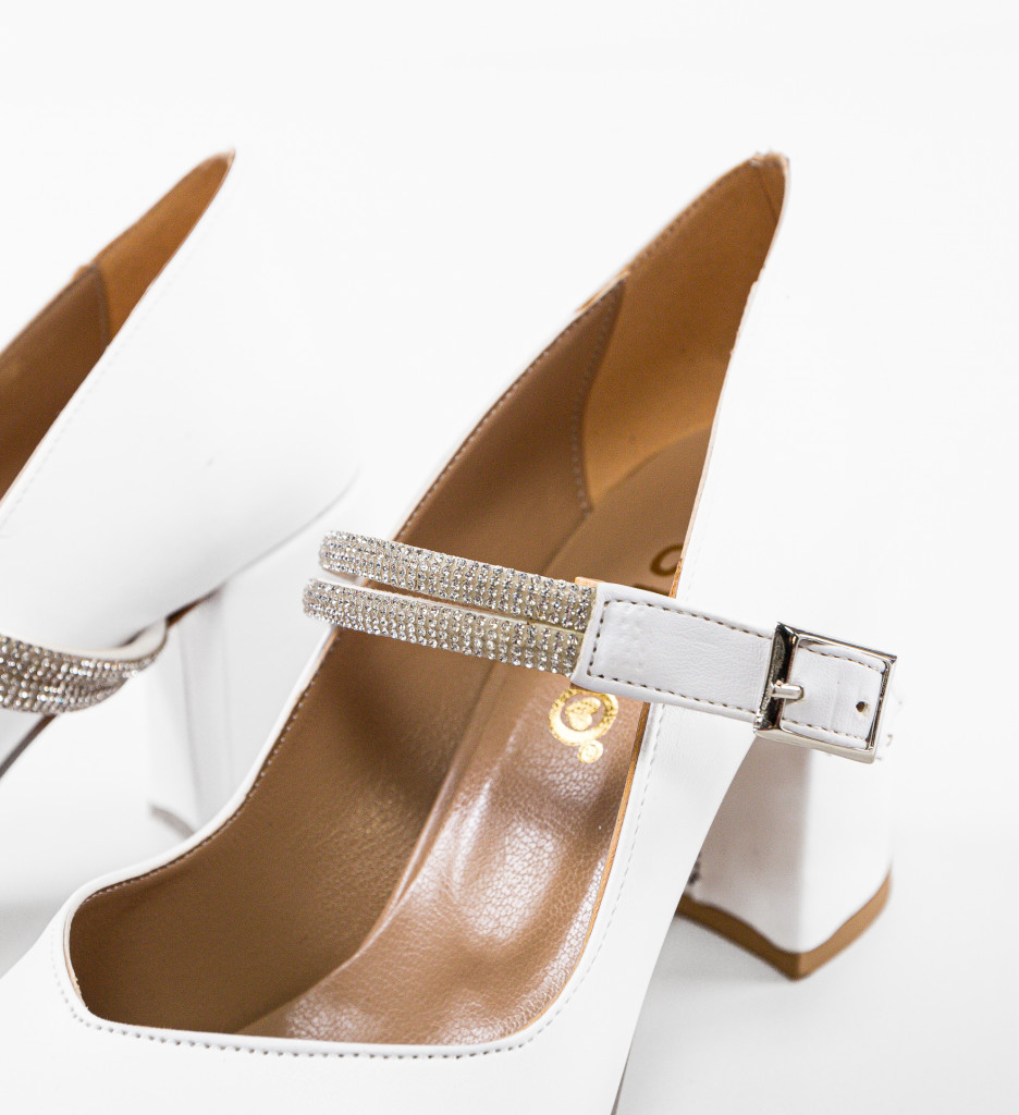 Pantofi Toc Gernyb Albi - Eleganță și Stil - imagine 8