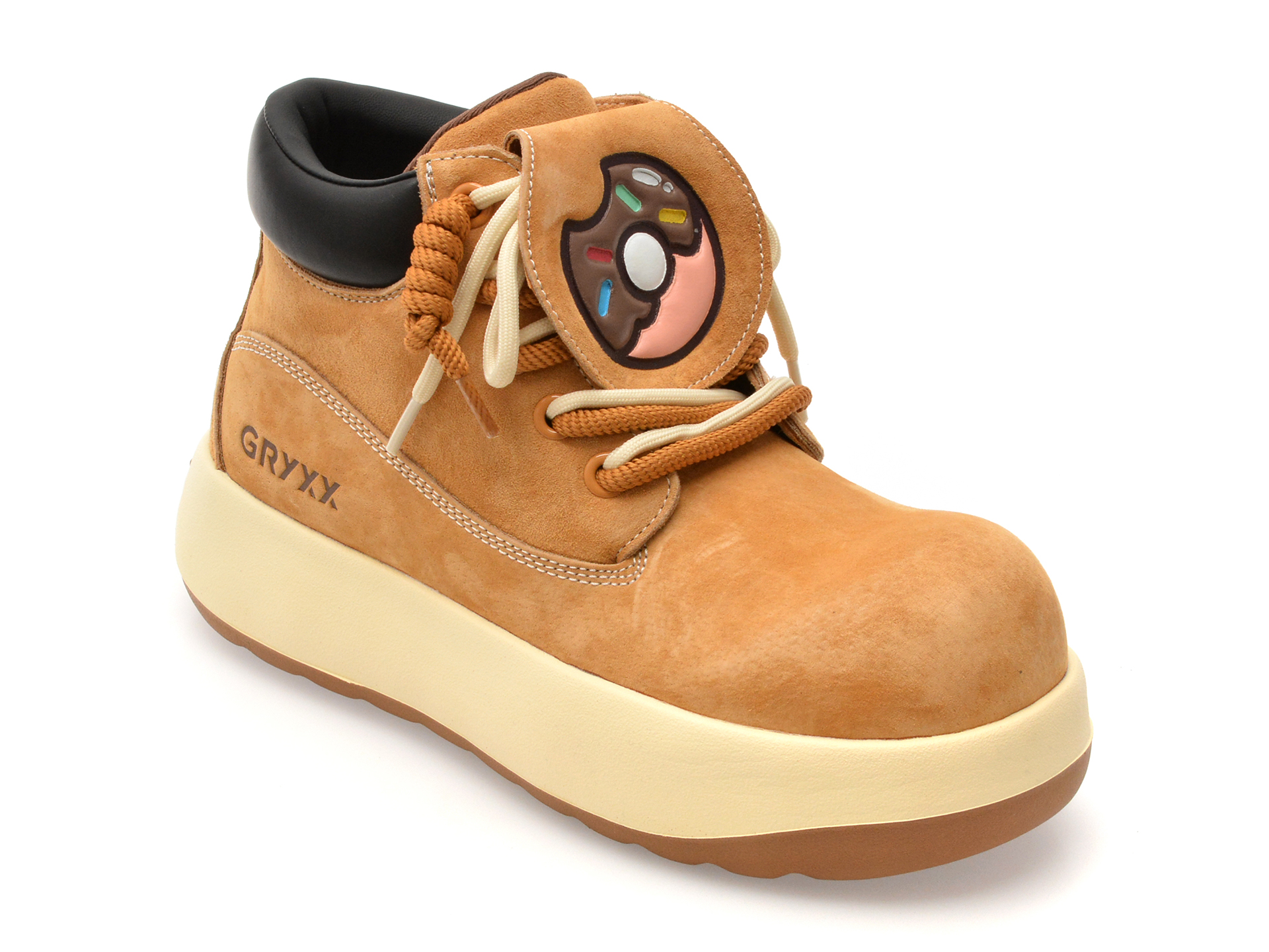 Ghete GRYXX Maro Piele Naturală | Stil Urban