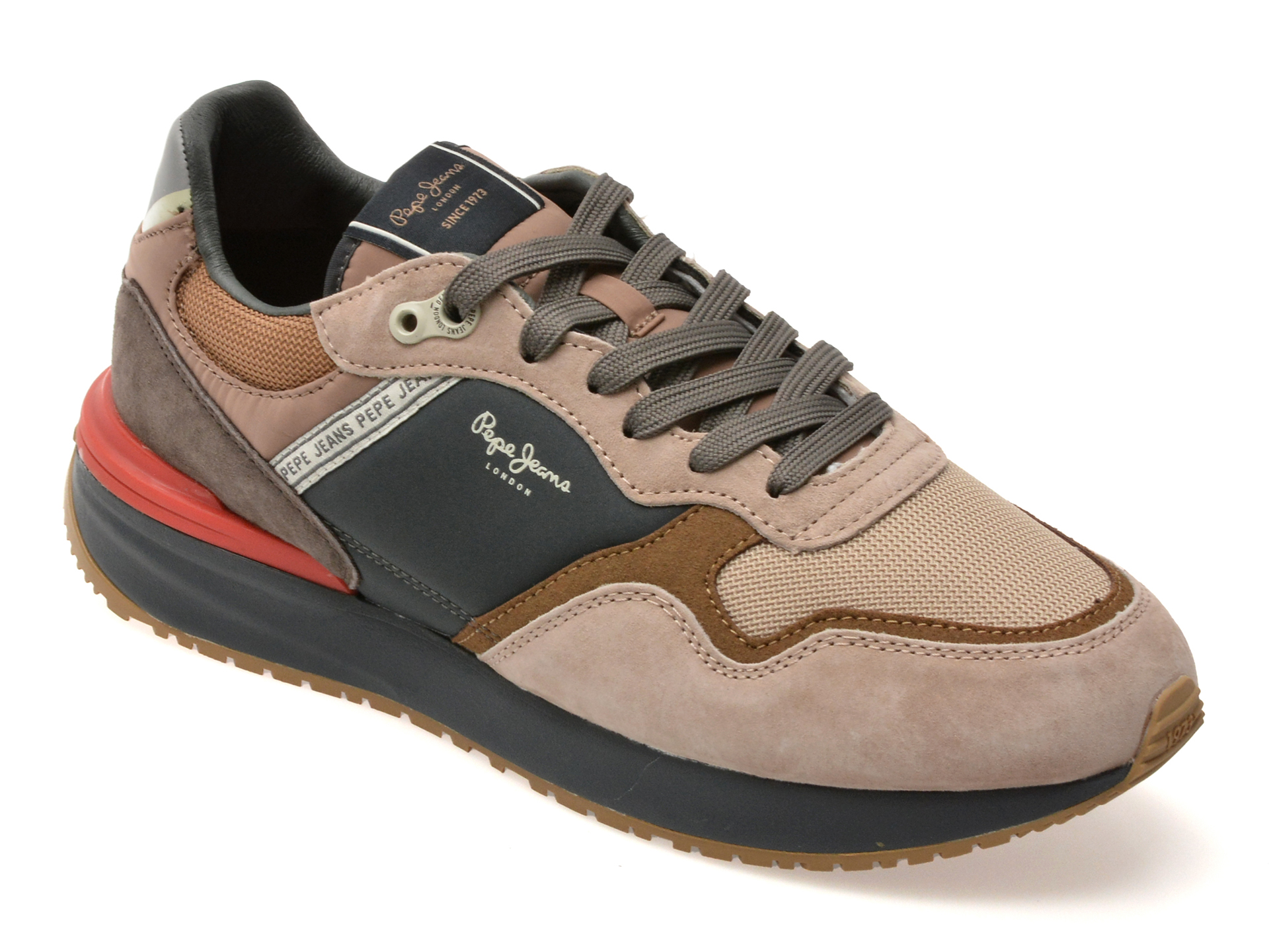 Pantofi sport PEPE JEANS bej - Confort maxim
