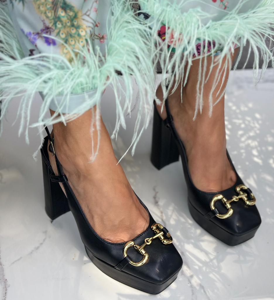 Pantofi dama Glaucia Negri cu Toc Eleganți