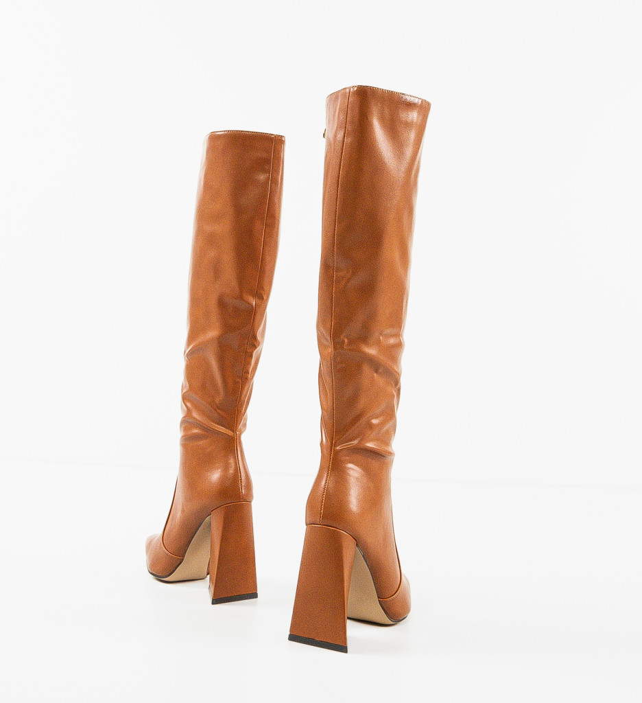 Cizme Dama Zuker Camel - Eleganță și Confort - imagine 5