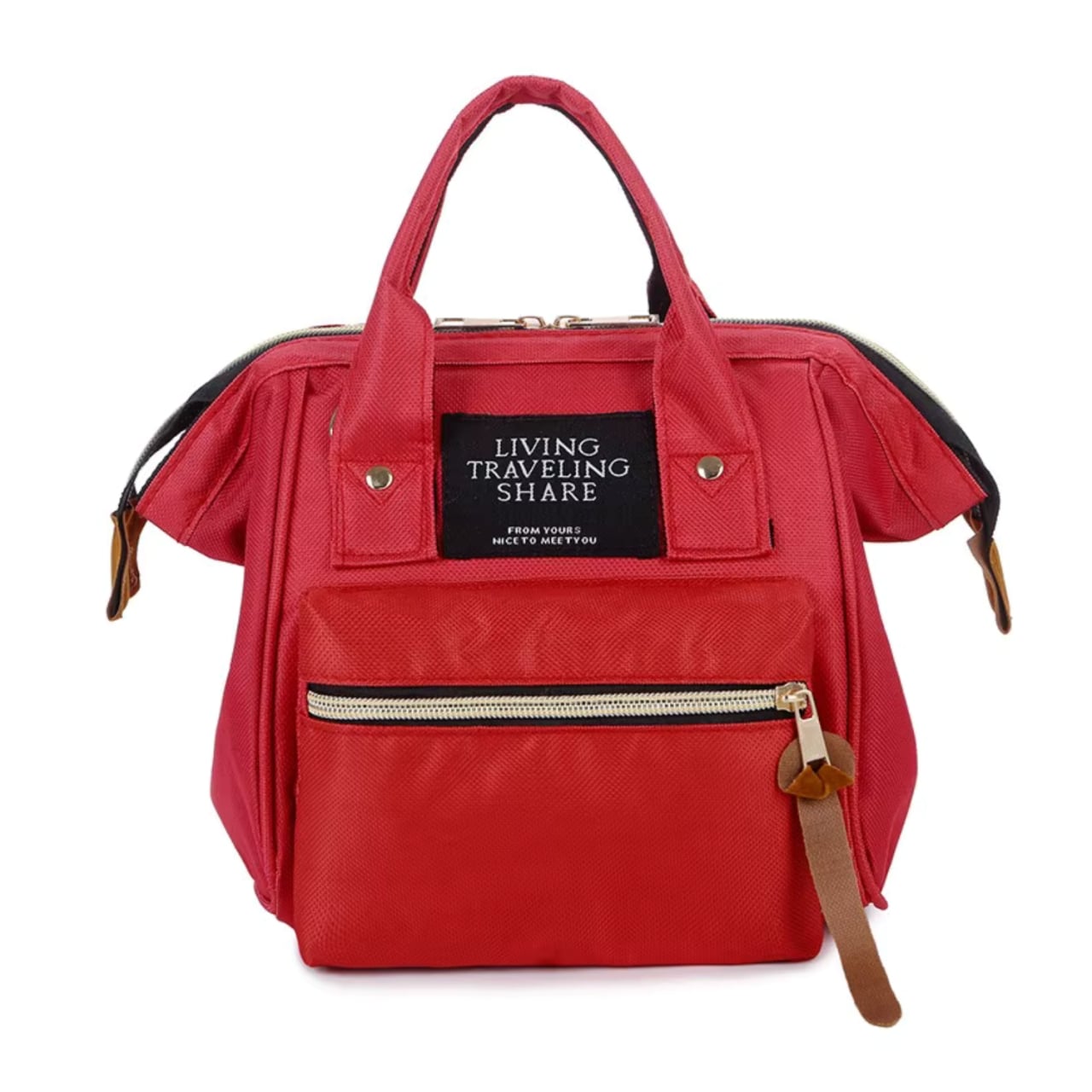 Delis Geanta Rucsac Rosu Lunaria GT3578