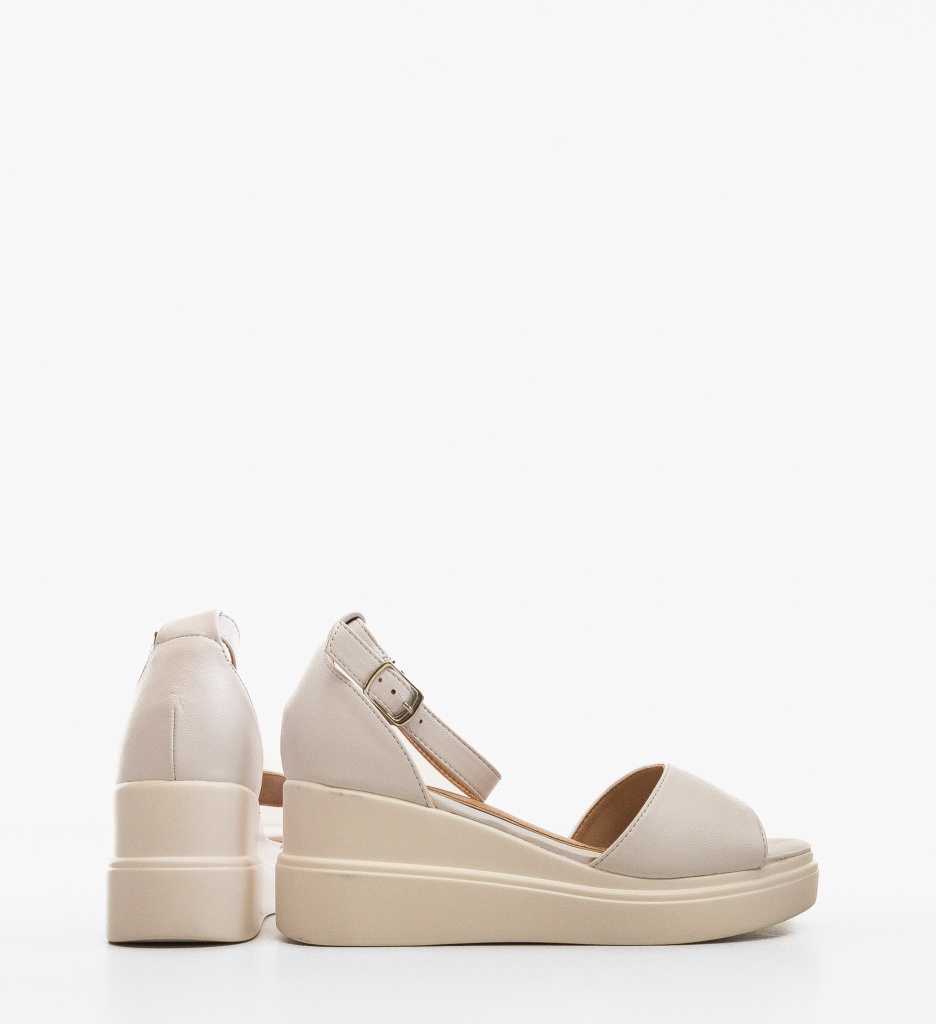 Platforme Dama Honorus Albe | Stil și Confort - imagine 2