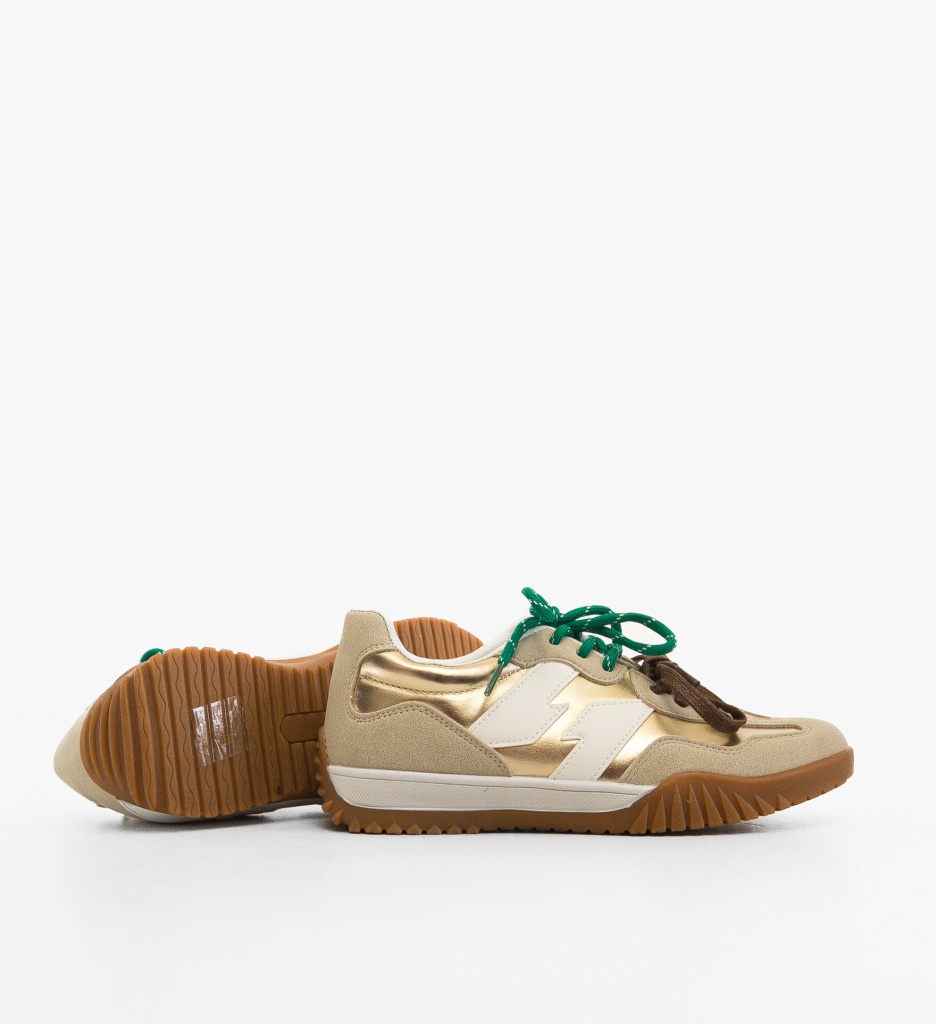 Pantofi Sport Velma Aurii - Stil și Confort - imagine 4