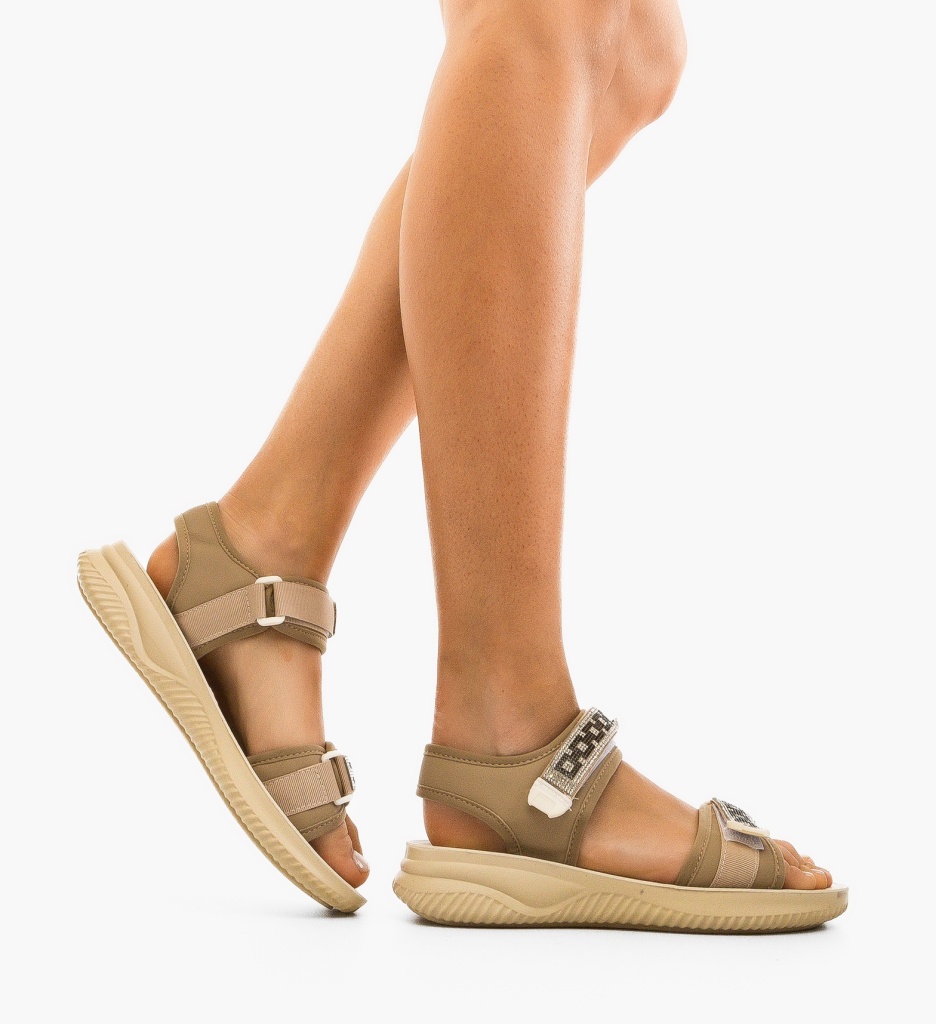 Sandale Berhy Khaki | Confort & Stil Zilnic - imagine 2