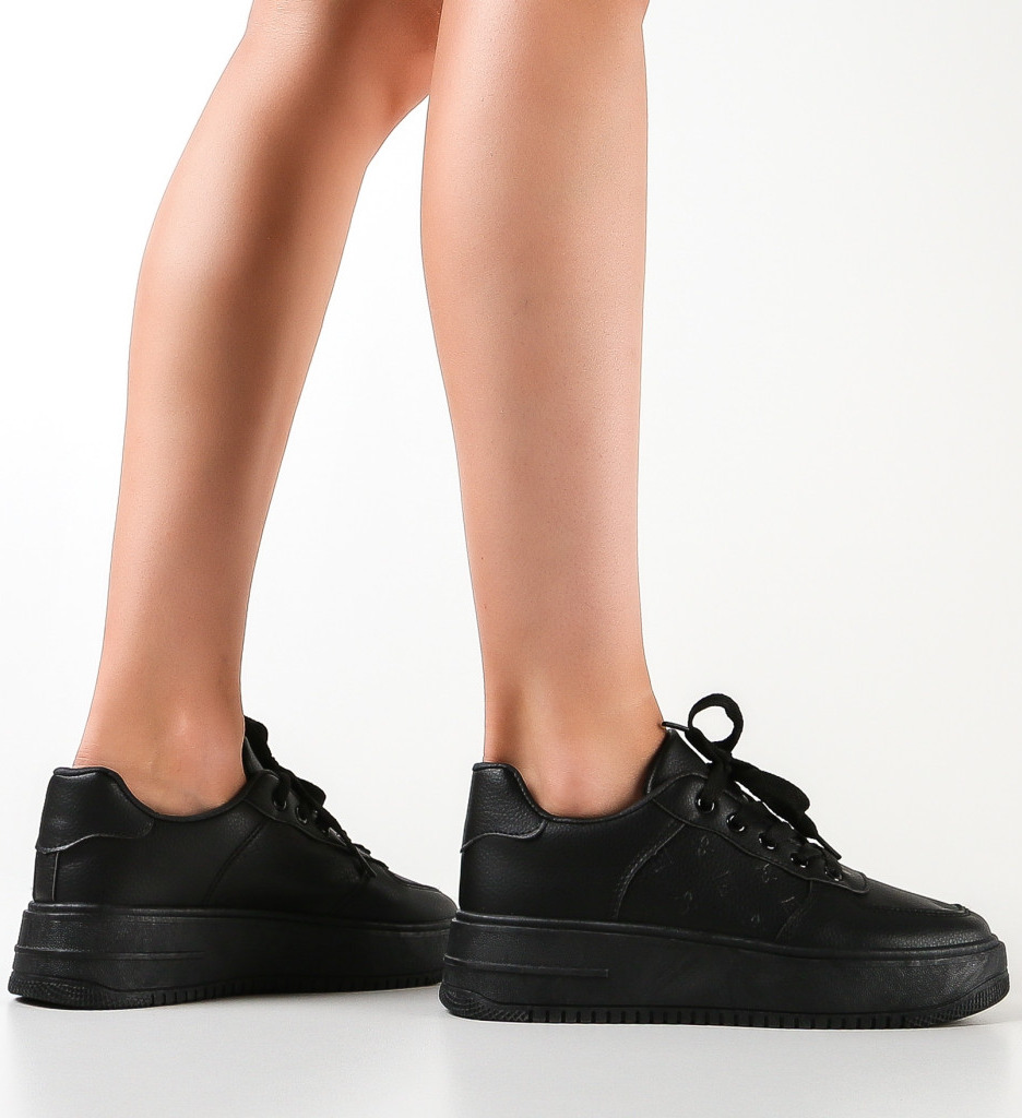Sneakers Dama Vitoe Negri | Confort și Stil - imagine 4