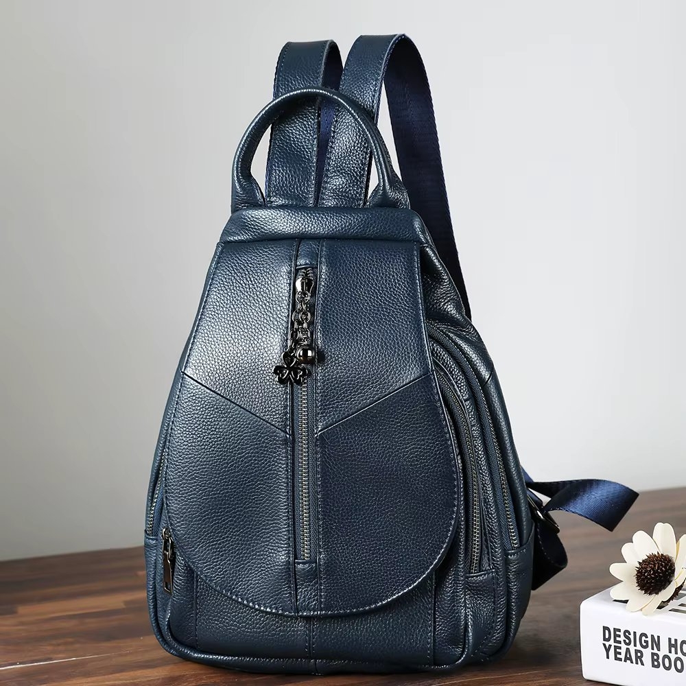 Rucsac Picadili Daliah GT3641 Piele Albastru - imagine 3
