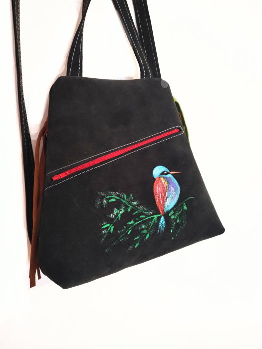 Rucsac Piele Naturală Colibri Unicat Shopika