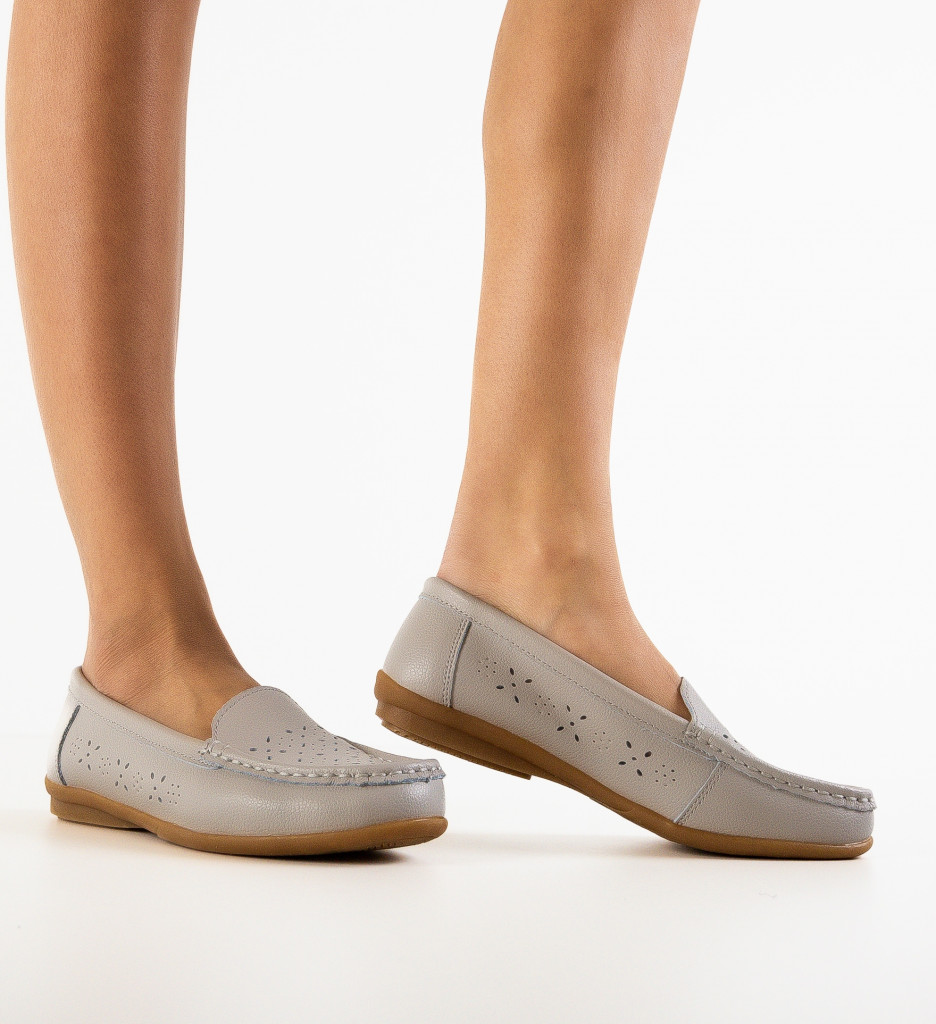 Pantofi Casual Debar Gri - Stil și Confort - imagine 2
