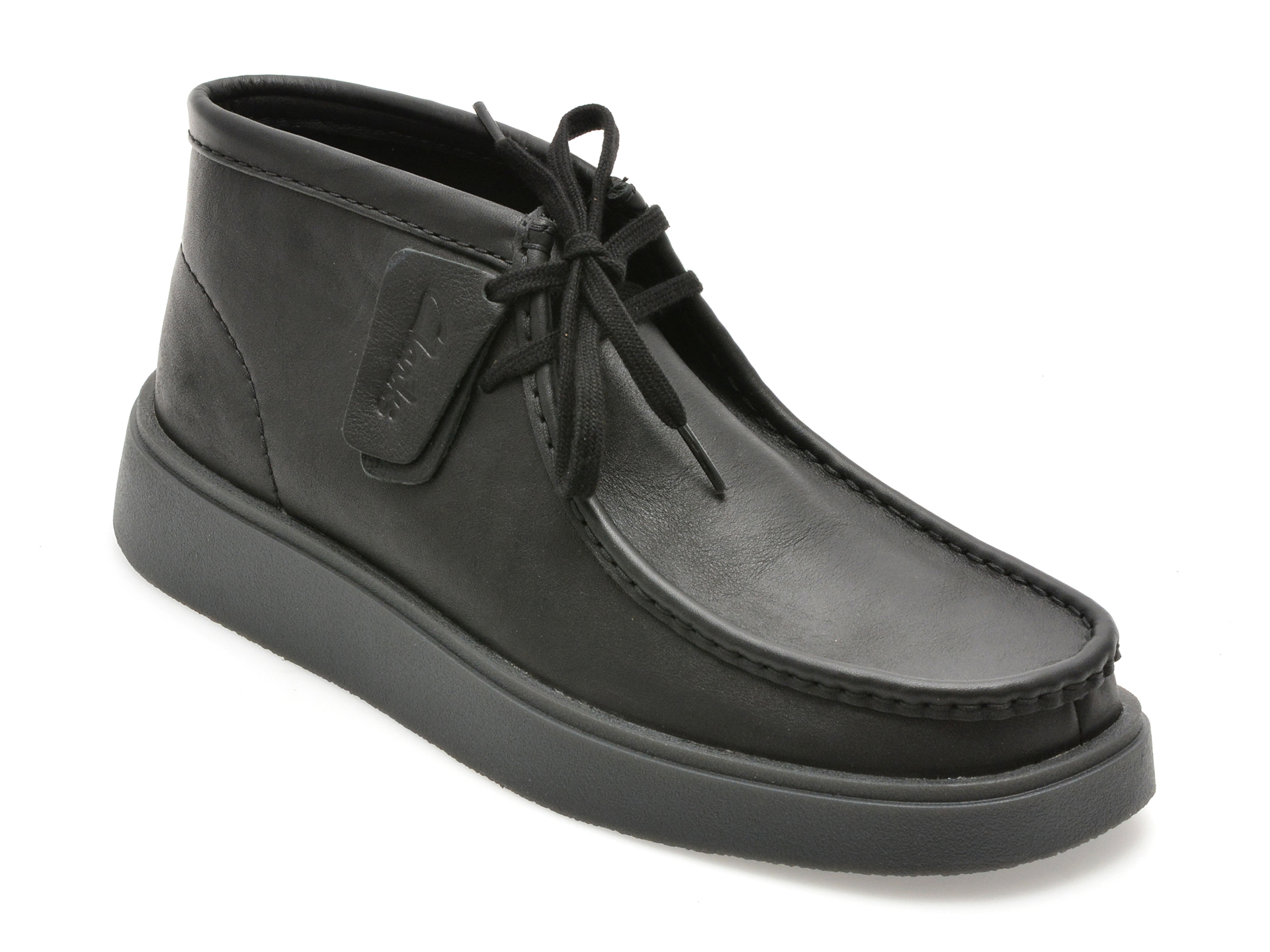 Clarks TORVIEW HI - Ghete Piele Naturală