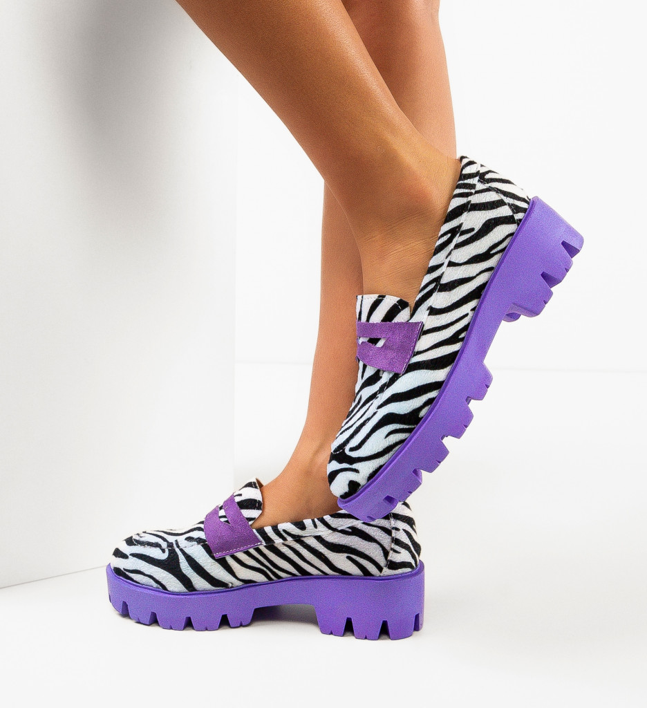 Pantofi Casual Zebra - Confort și Stil Urban - imagine 3