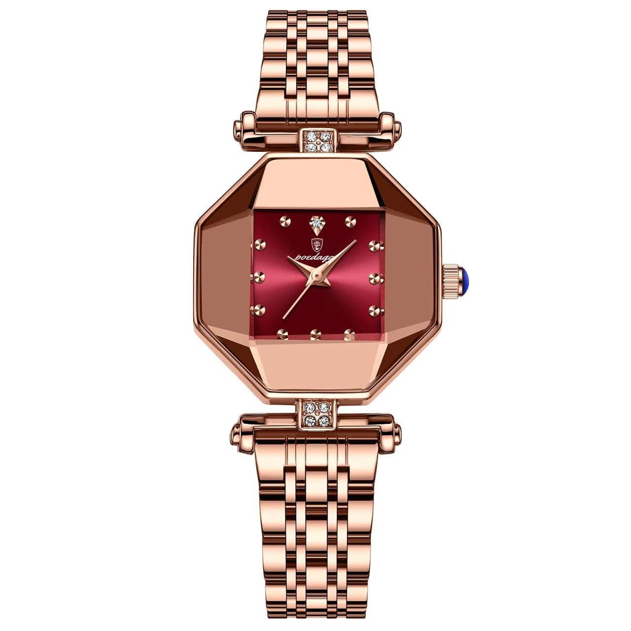 Ceas Poedagar Dama Rose Gold Elegant
