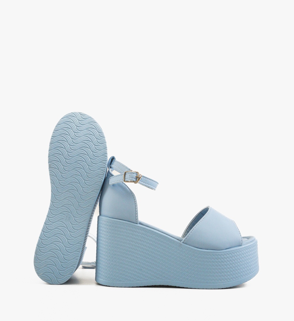 Platforme Dama Tamar Albastre | Eleganță și Confort - imagine 6