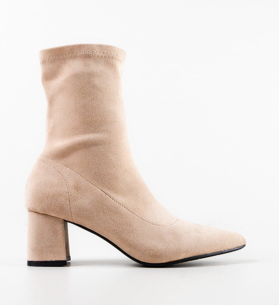 Botine Dama Stasy Bej - Eleganță și Confort - imagine 5