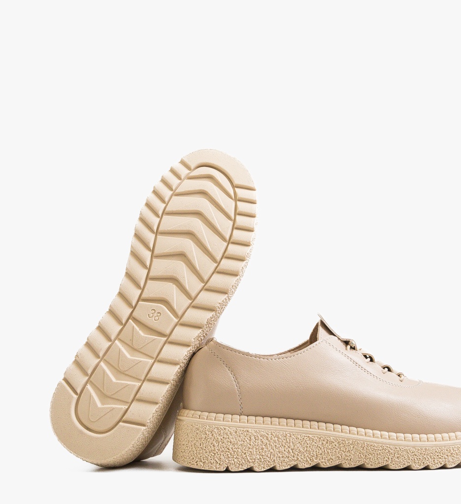 Pantofi Tyka Bej | Confort Zilnic Asigurat - imagine 6