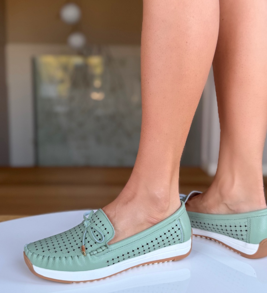 Pantofi Casual Eregion Verzi – Confort Stilat - imagine 4