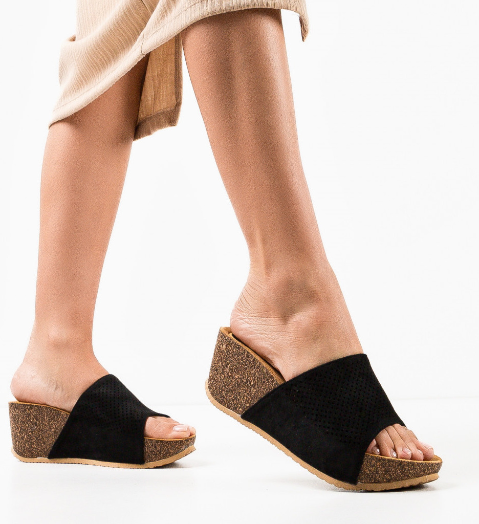 Sandale Platforme Blake Negre | Eleganta si Stil - imagine 4