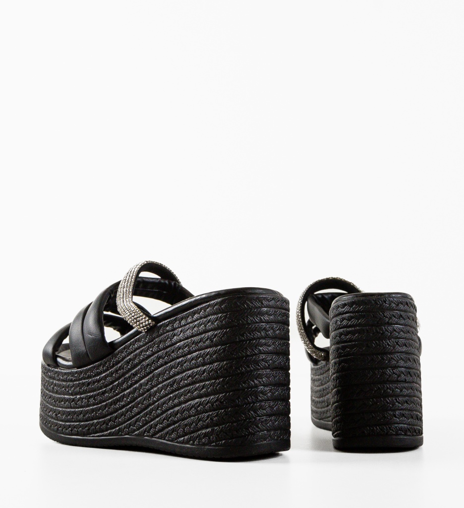 Platforme Namake Negre - Eleganță și Confort - imagine 7